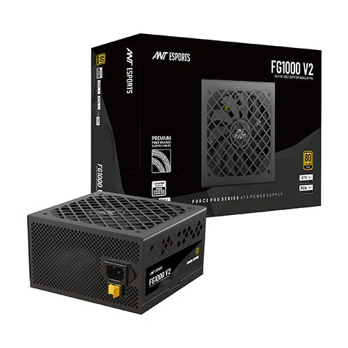 Ant Esports FG1000 V2 ATX 3.1 Gold Fully Modular SMPS