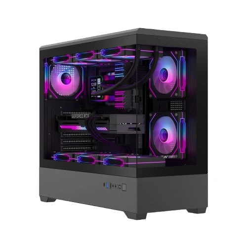 Ant Esports Crystal X6 Lite ARGB E-ATX Mid Tower Case