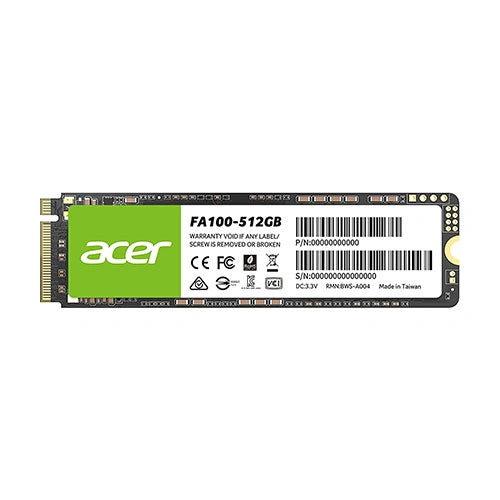 Acer FA100 512GB NVMe Gen3 SSD