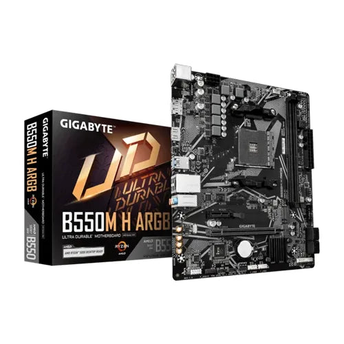 Gigabyte B550M H ARGB M-ATX Motherboard