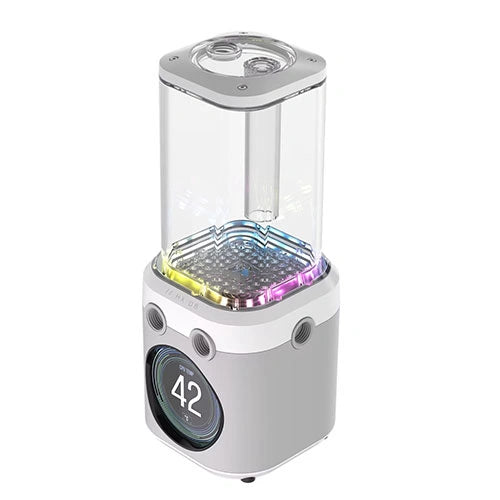 CORSAIR iCUE LINK XD6 RGB Elite LCD Pump and Reservoir With LCD screen - White
