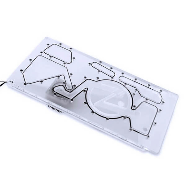 Bykski ARGB Distro Plate For Lian Li PC-O11 Dynamic Front Panel RGV-LAN-O11-LI-P