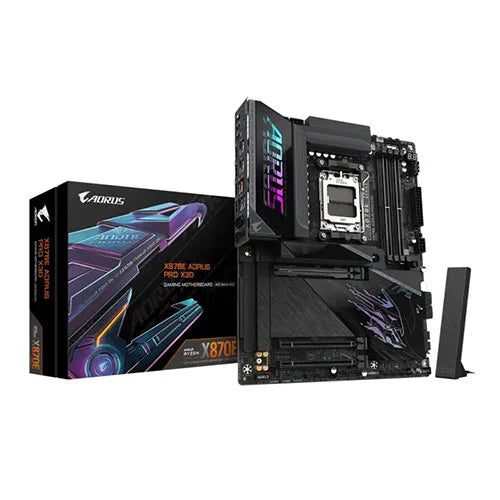 Gigabyte X870E AORUS PRO X3D WIFI7 ATX Motherboard