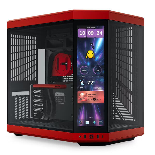 Hyte Y70 Touch Infinite Black Cherry E-ATX Mid Tower Case