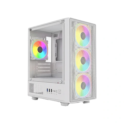 Coco Sports Nova X770 White ARGB M-ATX Mini Tower Case
