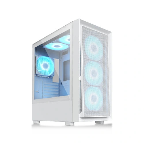 Coco Sports RAMPAGE 3000D White ARGB E-ATX Mid Tower Case