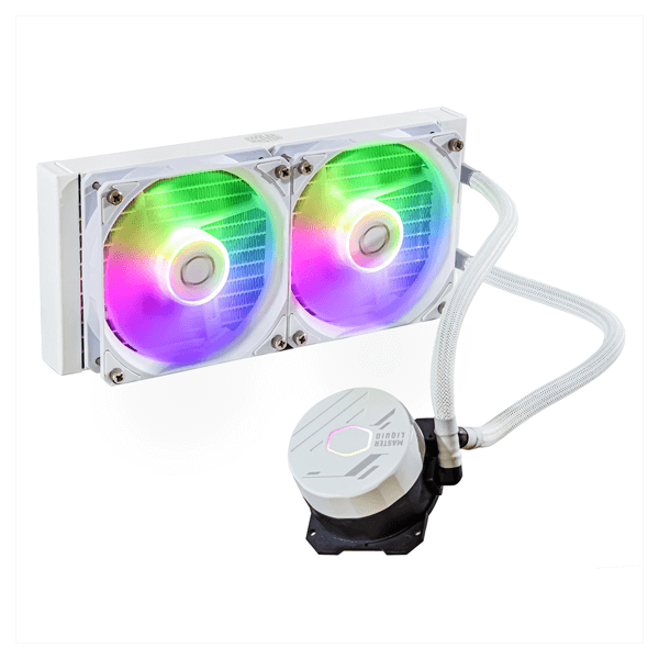 Cooler Master Elite 350 ARGB White M-ATX Mini Tower Case