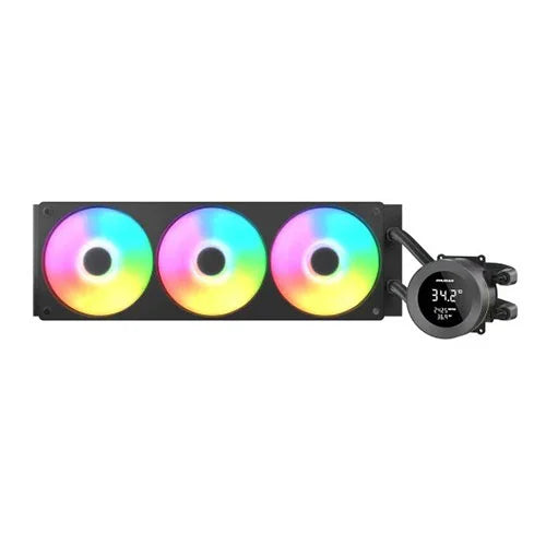 Cougar Poseidon Vistek ARGB 360mm CPU Liquid Cooler with Digital Display