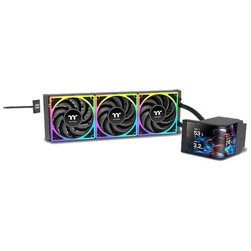 Thermaltake MAGCurve 360mm Ultra ARGB CPU Liquid Cooler with LCD Display