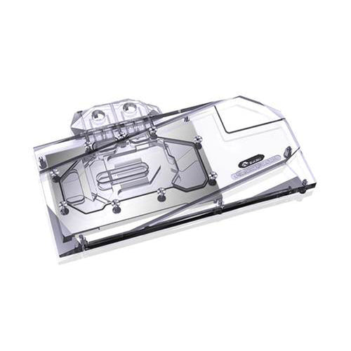 Bykski ARGB GPU Water Block With Backplate For Gigabyte Aorus RTX 3090 And RTX 3080 Xtreme - Clear Acrylic (N-GV3090AORUSXE-X)