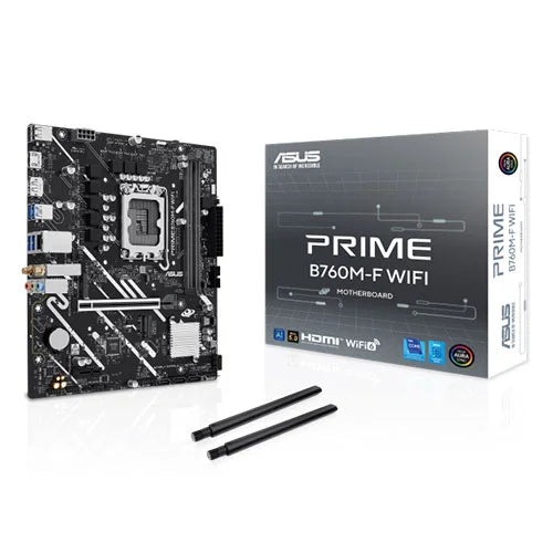 Asus Prime B760M-F WIFI M-ATX Motherboard