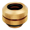 Corsair Hydro X Series XF Hardline 12mm OD Fitting Four Pack (Gold)