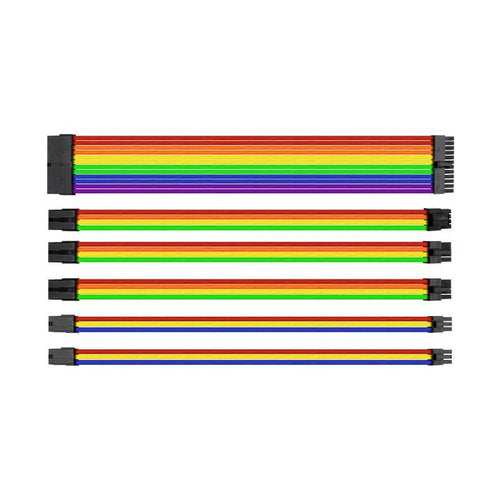 Thermaltake Mod Sleeve Extension Cable (Rainbow)