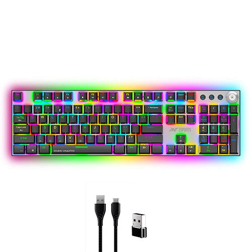 Ant Esports MK4400 Pro Wireless RGB Mechanical Gaming Keyboard With Red Switches