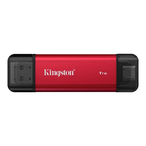 Kingston Dual USB Type A and Type C 1TB Portable SSD