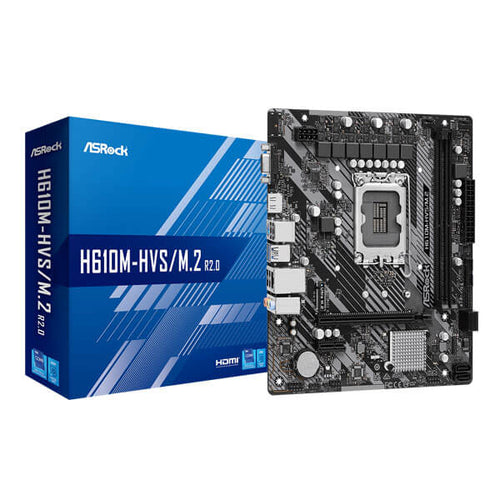 ASRock H610M-HVS/M.2 R2.0 DDR4 M-ATX Motherboard