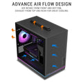 Ant Esports Box C Air V2 M-ATX Mini Tower Case With ARGB Strip