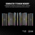 Corsair Dominator Titanium RGB 32GB (16GBx2) 7200MHz CL34 DDR5 RAM