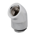Corsair Hydro X Series XF Hardline 45° Rotary Adapter Twin Pack (Chrome)
