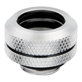 Corsair Hydro X Series XF Hardline 14mm OD Fitting Four Pack (Chrome)