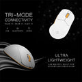 Cosmic Byte Ignis Tri-Mode White Wireless Gaming Mouse