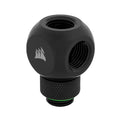Corsair Hydro X Series XF Hardline Rotary Y-Splitter (Black)