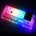 Bykski ARGB Distro Plate For Lian Li Lancool II (RGV-LAN-COOL-P-K) And DDC Pump (B-PMD3-COV)