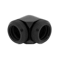 Corsair Hydro X Series XF Hardline 90° 14mm OD Fitting Twin Pack (Black)