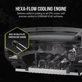 CORSAIR iCUE XC7 RGB ELITE LCD CPU Water Block (1700/AM5) – Stealth Gray