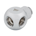 Corsair Hydro X Series XF Hardline Rotary Y-Splitter (Chrome)