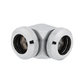 Corsair Hydro X Series XF Hardline 90° 12mm OD Fitting Twin Pack (Chrome)