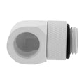 Corsair Hydro X Series XF Hardline 90° Rotary Adapter Twin Pack (White)