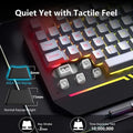 Aula T102 Gaming Keyboard and Mouse Combo With Black Panel Grey Keycaps