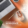 Acer Transparent Wireless Peach Mouse
