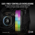 Corsair Vengeance RGB Grey 16GB 6000MHz CL38 DDR5 RAM