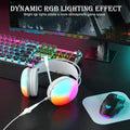 Aula S505 RGB Green Gaming Headset