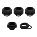 Corsair Hydro X Series XF Hardline 14mm OD Fitting Four Pack (Black)