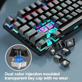 Aula S2022 Rainbow Backlight Mechanical Gaming Keyboard With Blue Switches