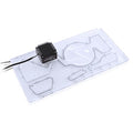 Bykski ARGB Distro Plate For Lian Li PC-O11 Dynamic Front Panel RGV-LAN-O11-LI-P