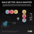 CORSAIR iCUE LINK XD6 RGB Elite LCD Pump and Reservoir With LCD screen - White