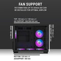 Ant Esports Crystal X6 Mini ARGB M-ATX Mini Tower Case