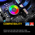 Ant Esports ICE-360 ARGB 360mm CPU Liquid Cooler