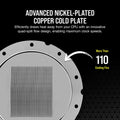 CORSAIR Hydro X Series XC7 RGB PRO CPU Water Block (1700/1200/AM5/AM4) - White