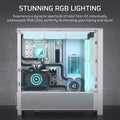 CORSAIR iCUE LINK XD6 RGB Elite LCD Pump and Reservoir With LCD screen - White