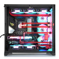 Bykski ARGB Distro Plate For Lian Li PC-O11 Dynamic Front Panel RGV-LAN-O11-LI-P