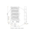 EK CoolStream SE 480 Slim Quad Water Cooling Radiator