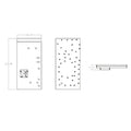 Bykski ARGB Distro Plate For Lian Li PC-O11 Dynamic Front Panel RGV-LAN-O11-LI-P