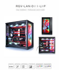 Bykski ARGB Distro Plate For Lian Li PC-O11 Dynamic Front Panel RGV-LAN-O11-LI-P