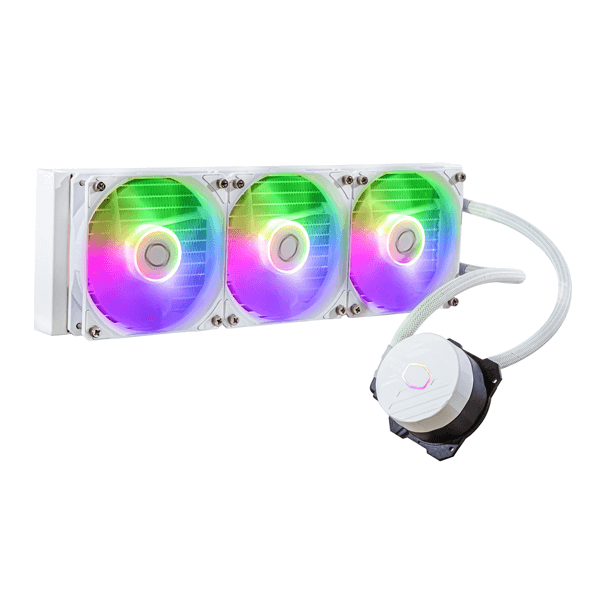 Cooler Master Elite 600 ARGB White ATX Mid Tower Case