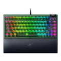 Razer Blackwidow V4 75 Percent Phantom Green Edition Mechanical Gaming Keyboard with Tactile Switches